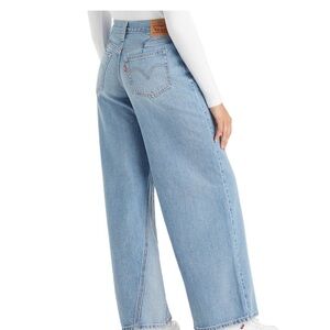 Levi's Light Blue Wide Leg Jeans
